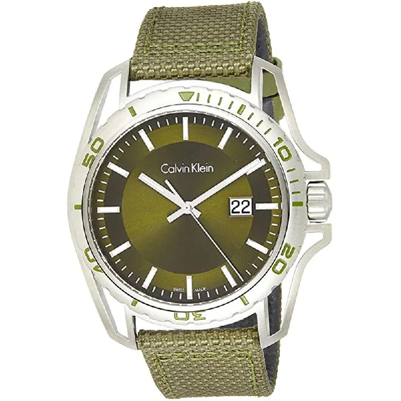 Calvin Klein Watch Earth Green K5Y31XWL