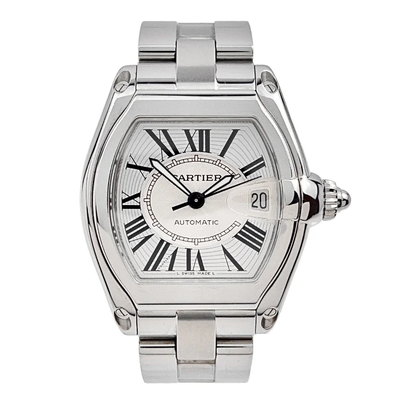 Cartier Roadster Large 39mm Stainless Steel Automatic W62025V3