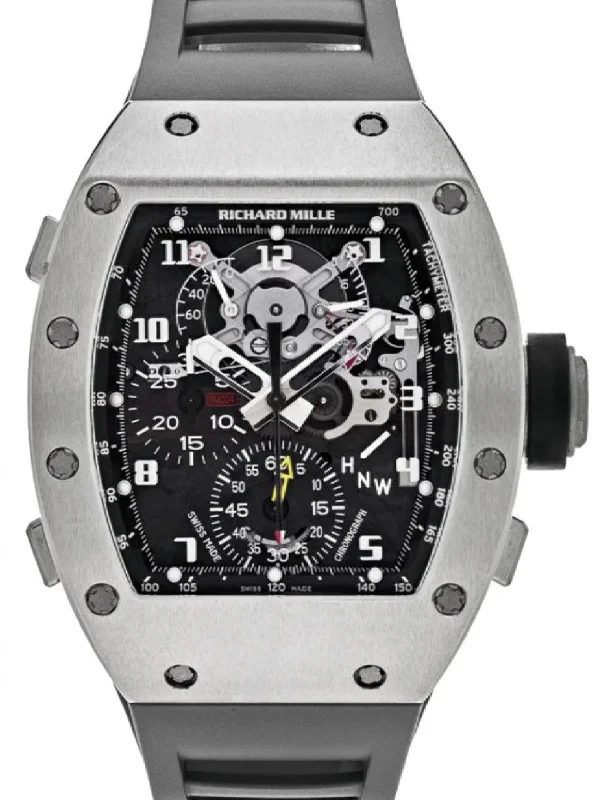 Richard Mille V2 Split Seconds Chronograph White Gold 48mm RM 004