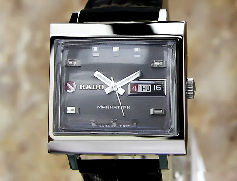 Rado Manhattan Mint Quality Vintage 1968 Men's Automatic Watch