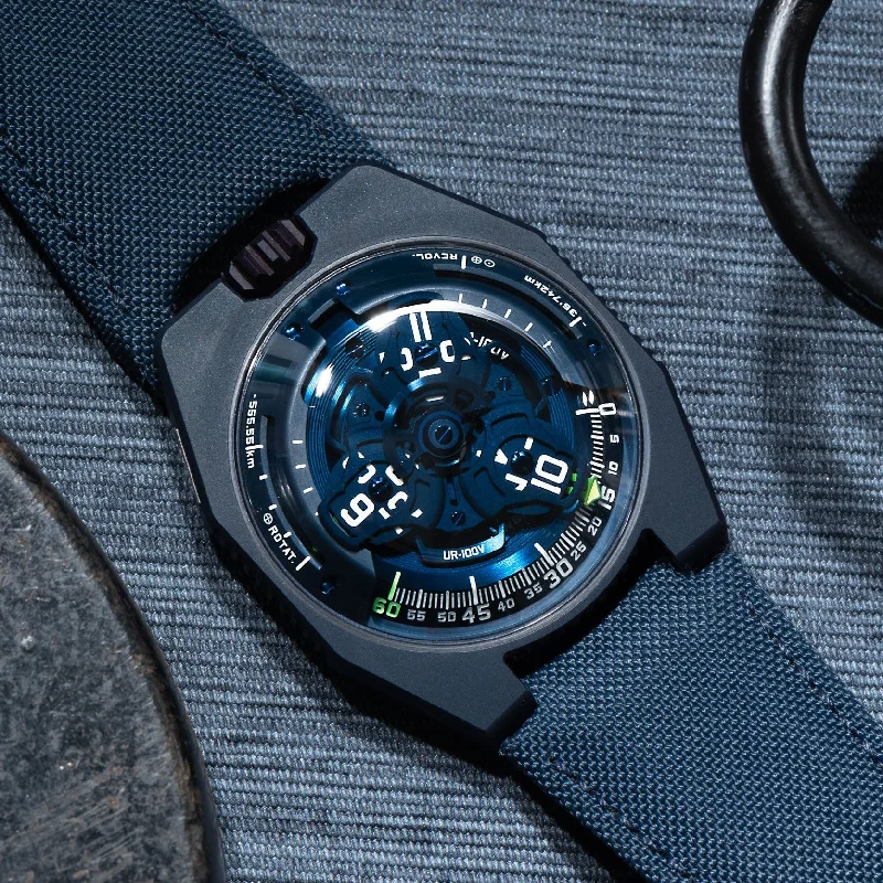 Urwerk UR-100 'Blue Planet'