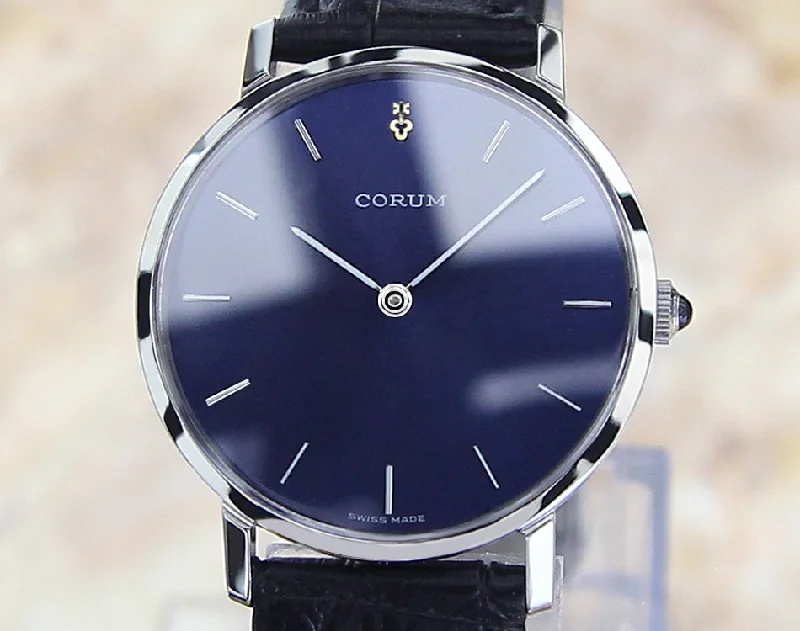 Corum 57219 Men's 1970 Rare Vintage Mint Grade Luxury Watch