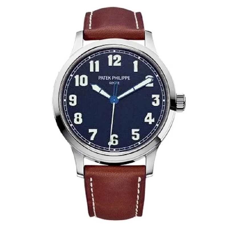 Patek Philippe Calatrava Limited Edition Calatrava 42mm Steel Blue Dial 5522A