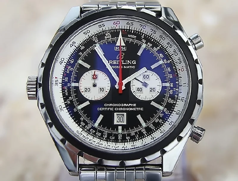 Breitling Chrono-Matic A41360 Excellent Men's Watch