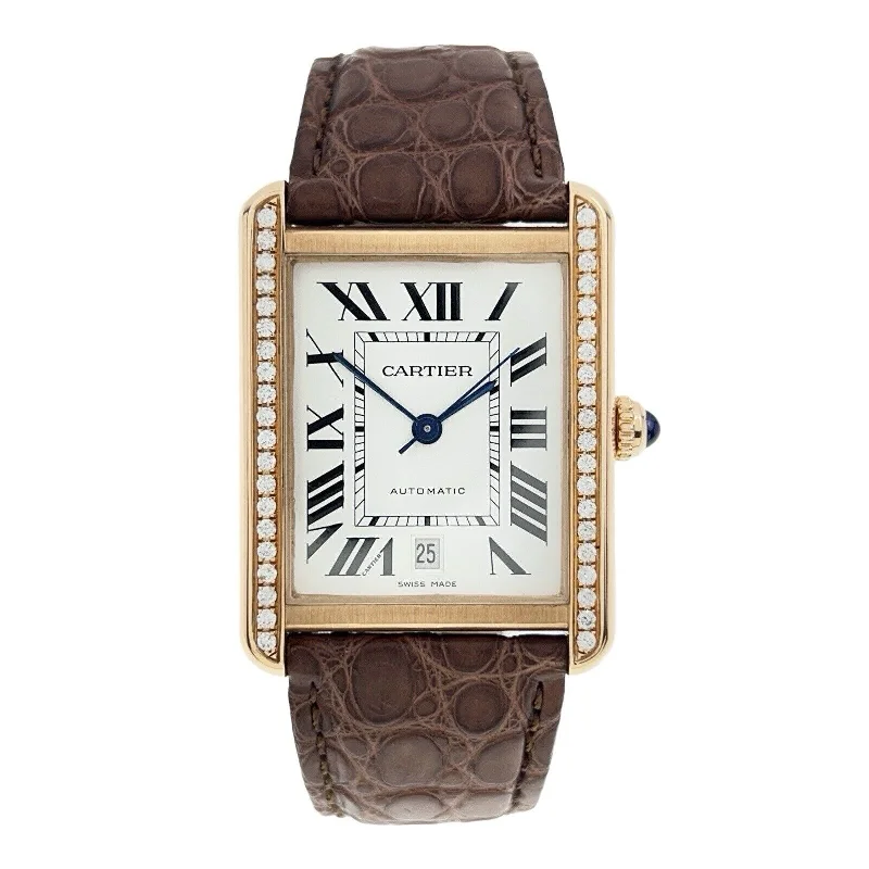 Cartier Tank Solo XL 31mm 18k Rose Gold & Steel 3514