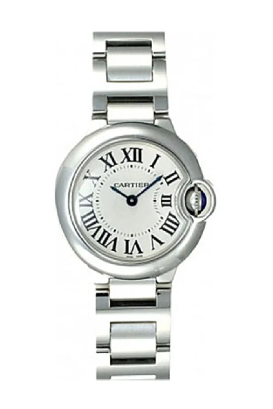 Cartier Ballon Bleu 28MM Stainless Steel W69010Z4