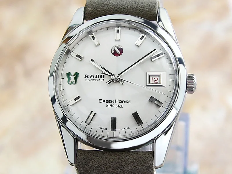 Rado Green Horse King Size Swiss Made 1960s Investment Grade Men's Watch