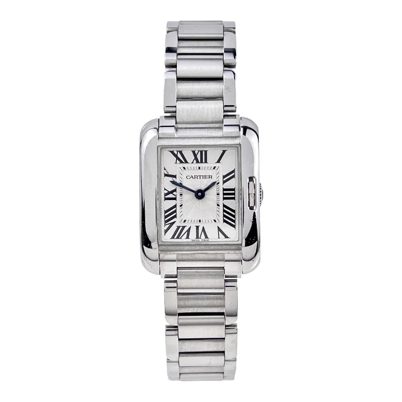 Cartier Tank Anglaise Small Stainless Steel W5310022