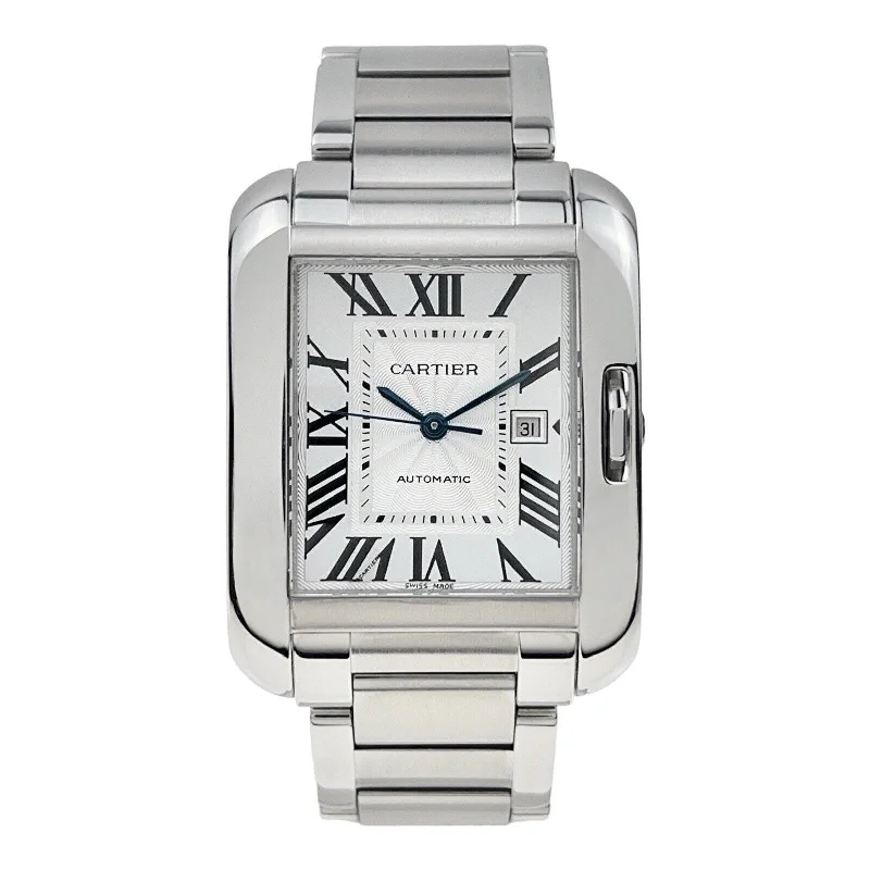 Cartier Tank Anglaise 30mm Stainless Steel 3511