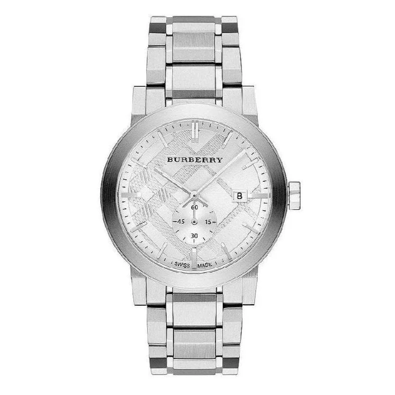 Burberry Men's Watch The City 42mm Silver BU9900