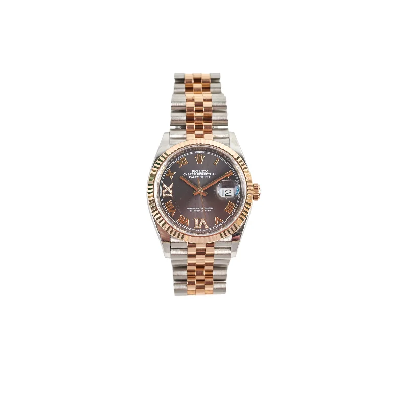 Rolex Datejust 36MM Oystersteel and Everose Gold 126231 (2021)