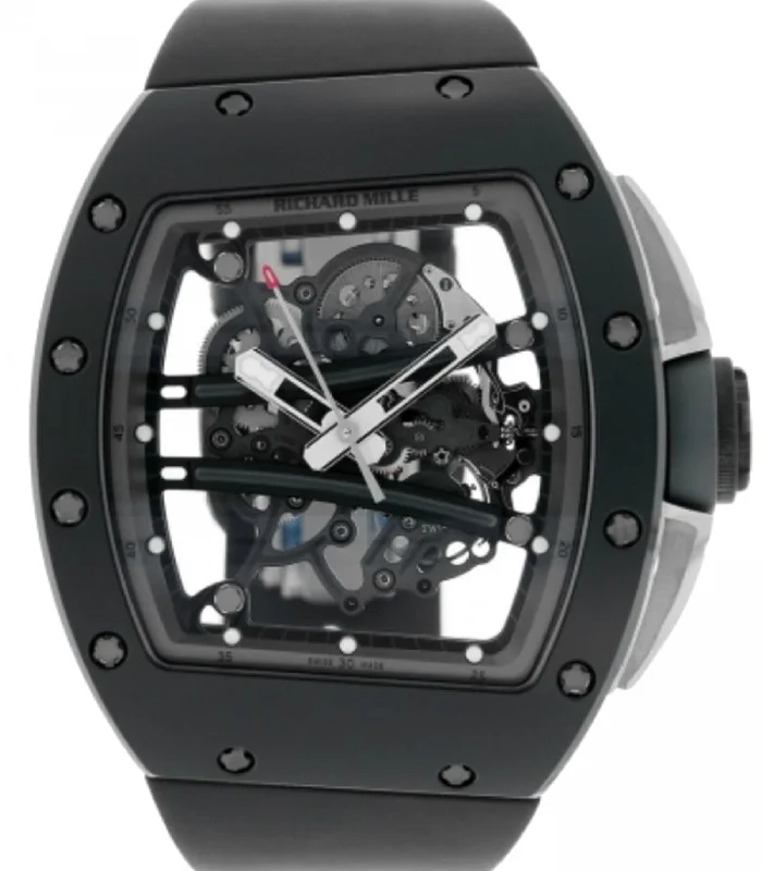 Richard Mille Manual WInding Yohan Blake Grey Edition Black Ceramic RM 61-01 - BRAND NEW