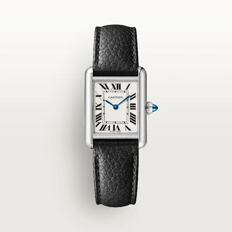 Cartier Tank Must 29.5mm WSTA0110 Roman Silver Dial Calf Skin