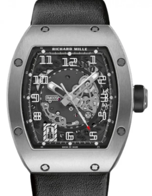 Richard Mille Automatic Titanium 37.8mm RM 005