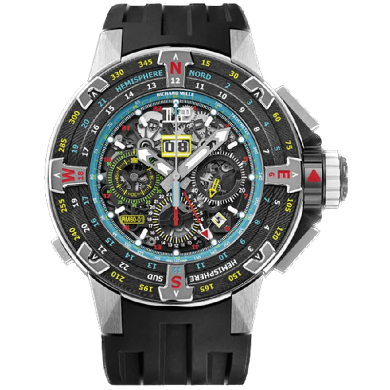 Richard Mille RM60-01 Automatic Flyback Chronograph Les Voiles de St Barth Open-Work Dial