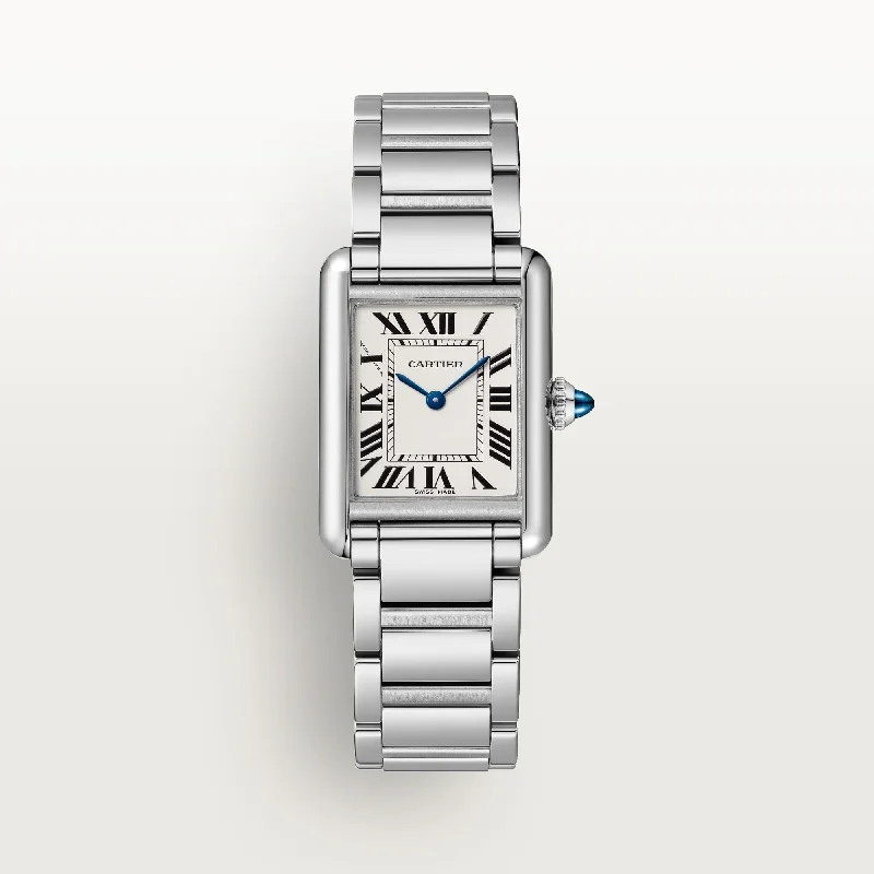 Cartier Tank Must 29.5mm WSTA0107 Roman Silver Dial Steel