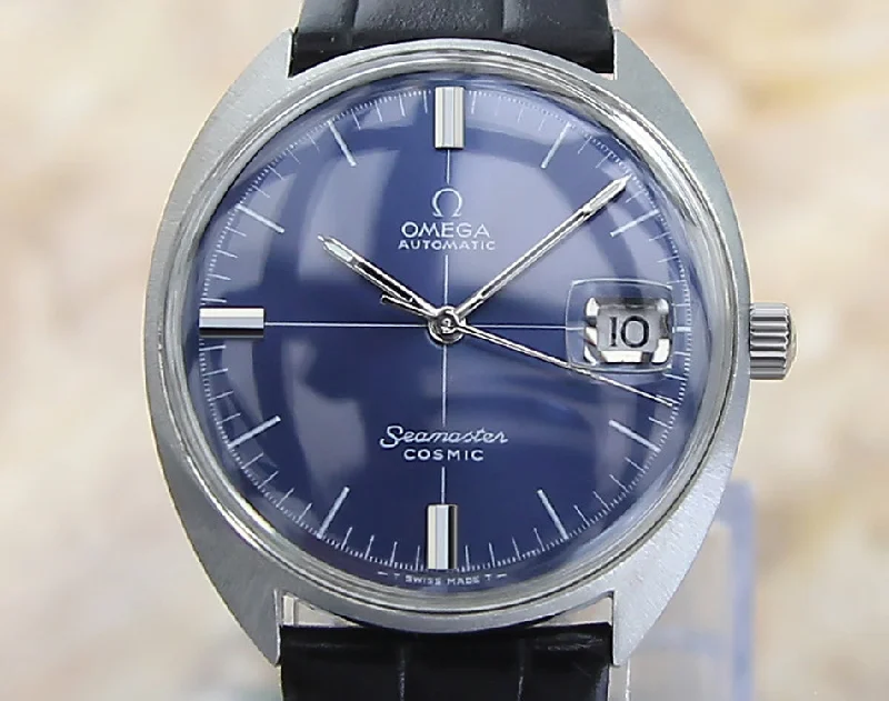 Omega Seamaster Cosmic Swiss Made Manual SS Watch