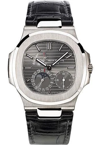 Patek Philippe 40mm Nautilus Watch Grey Dial 5712G